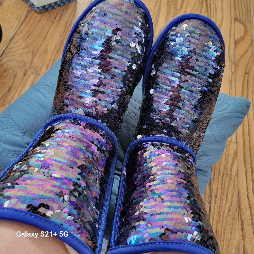 UGGS sequin boots